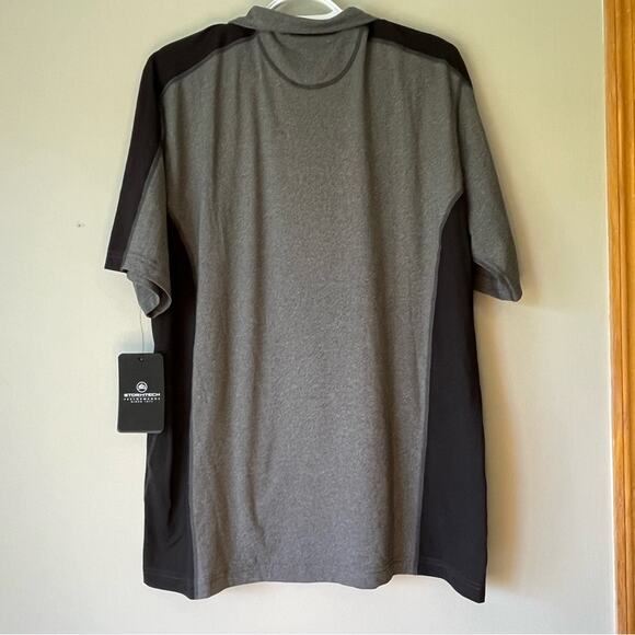 NWT! Men’s Stormtech H2X Dry Short Sleeve 1/4 Zip Shirt Size Large - Picture 2 of 13